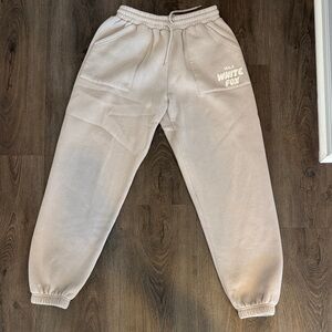 White Fox Sweatpants